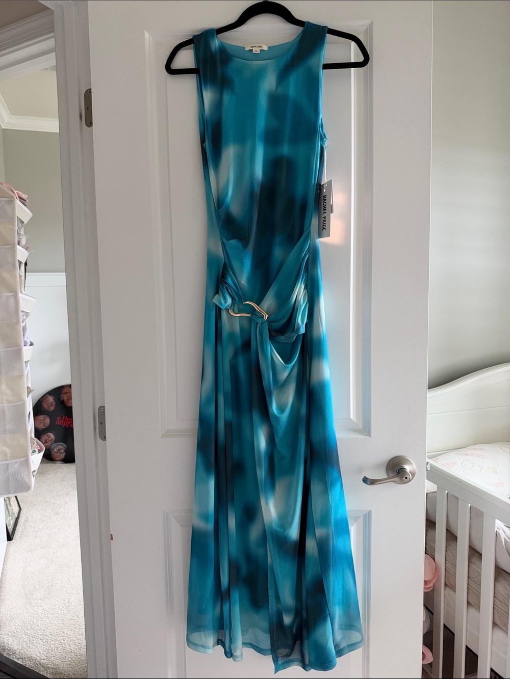 NWT Marshall’s Blue Tie Dye Dress M